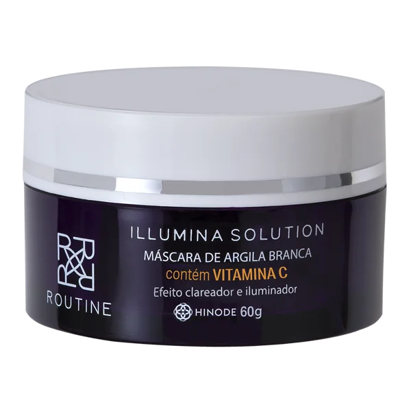 Mascara de Arcilla Aclaradora Illumina Solution Routine Blanco - Efecto Aclarador