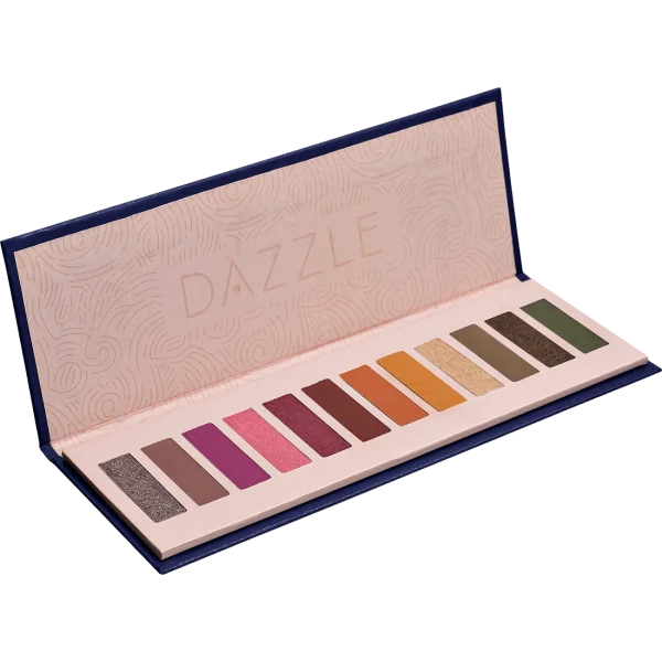 Paleta De Sombras Dazzle Glam 12 Colores