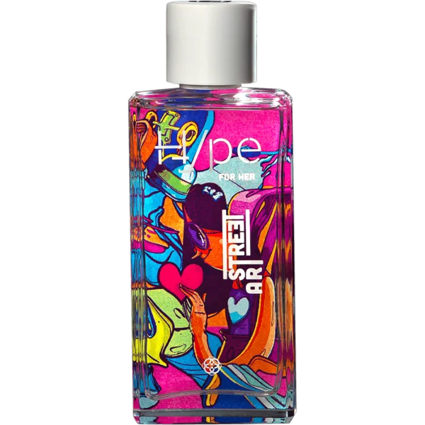 Deo Colonia Hype INK ART Para Ella - Floral Frutal (Perfume Mujer)